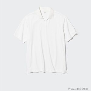 Uniqlo NWT AIRism Skipper Collar Polo Médium